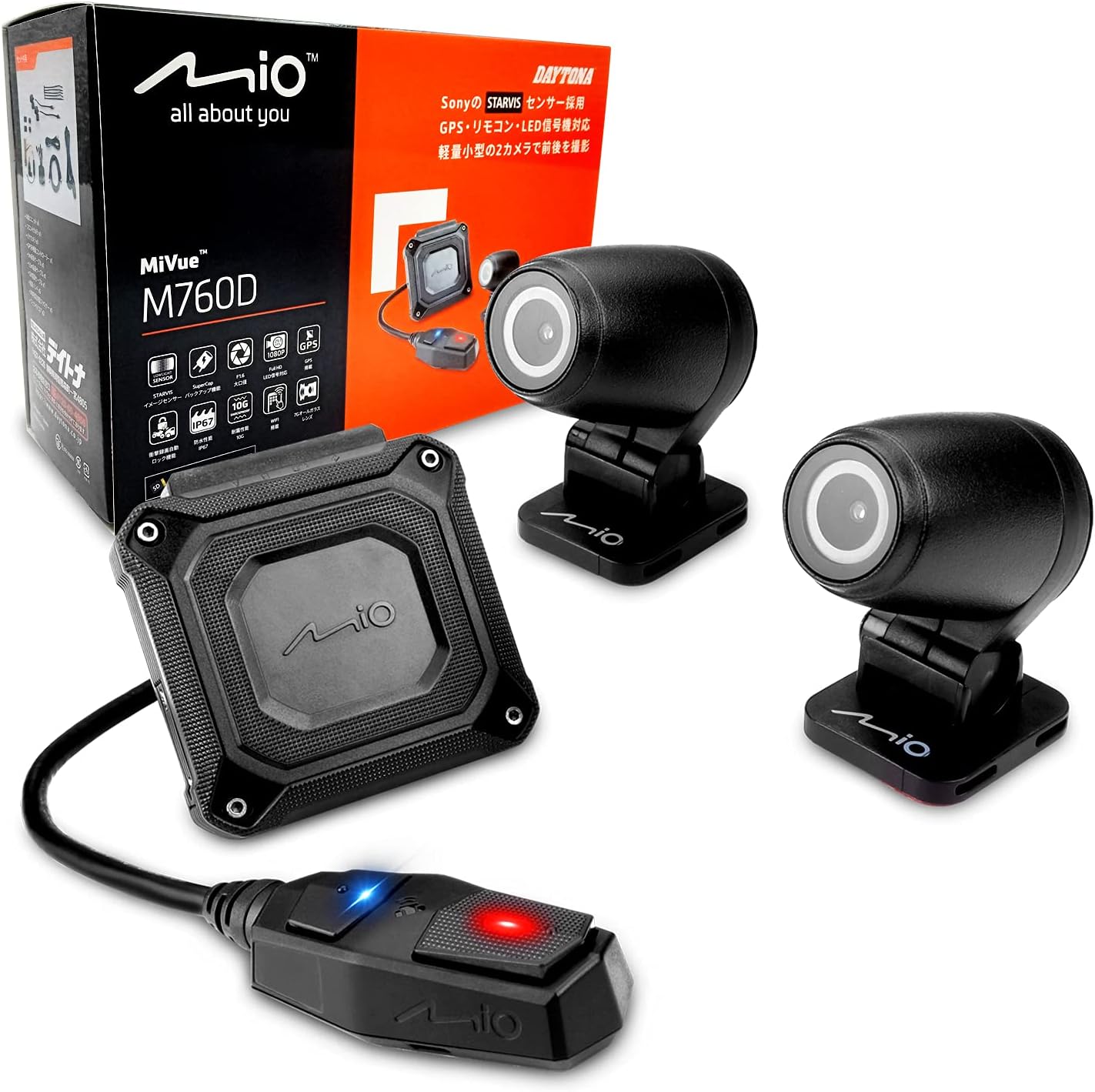 デイトナ Mivue M760D 取扱説明書・レビュー記事 - トリセツ